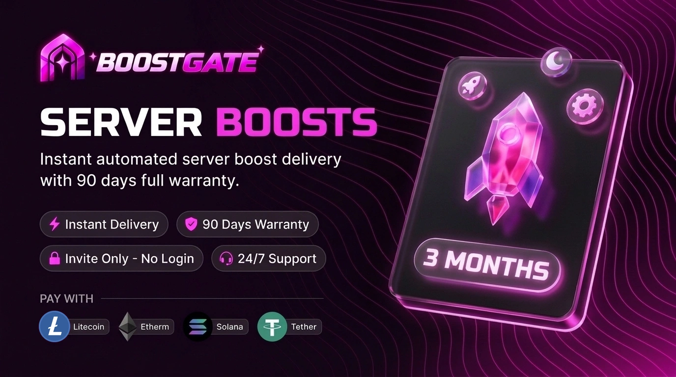 [3M] Server Boosts