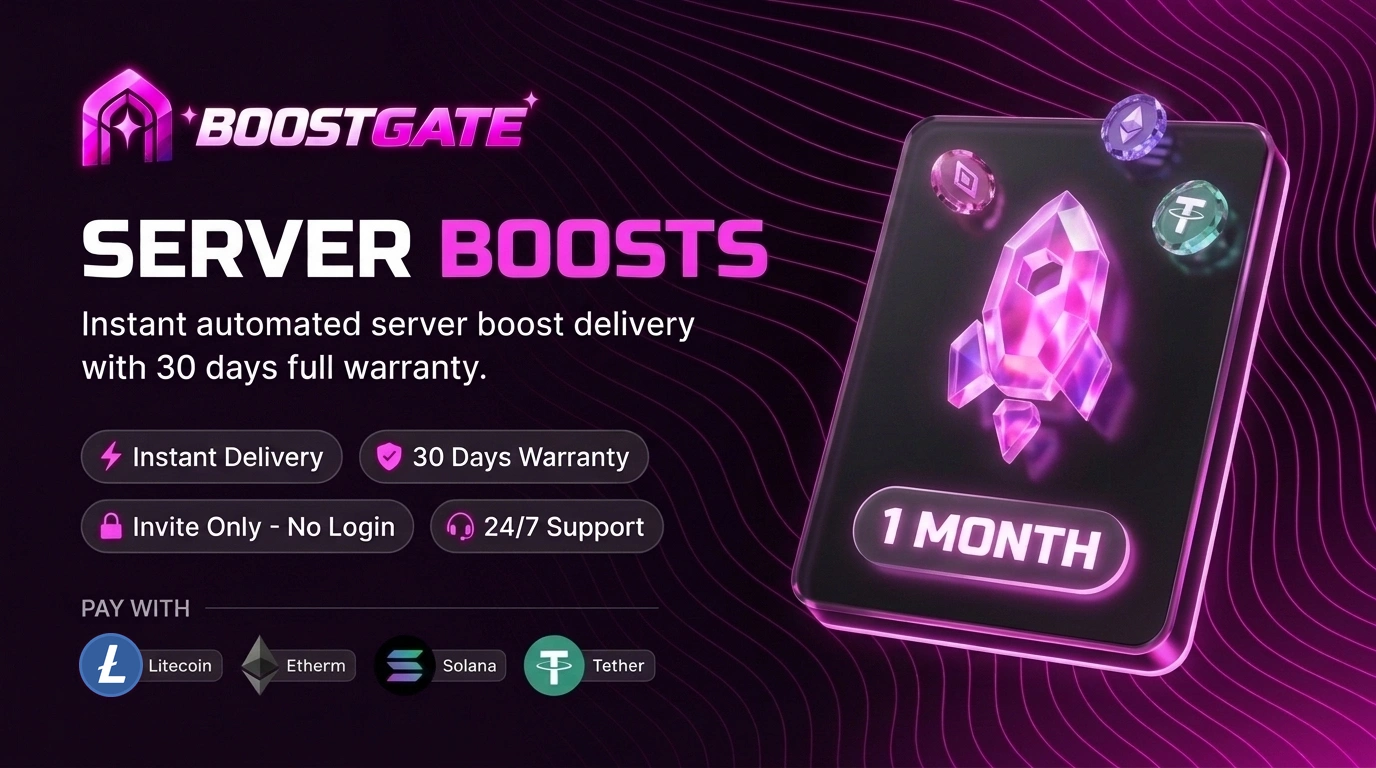 [1M] Server Boosts